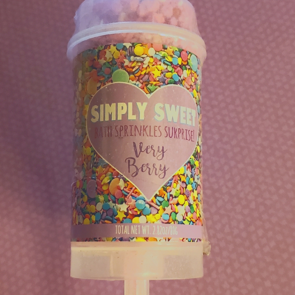 SIMPLY SWEET Bath sprinkles